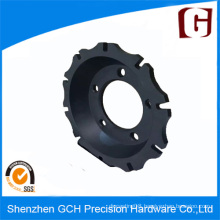 Durable Precision Rotor Bell Car Spare Part Machining with Black Anodized